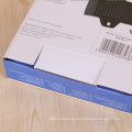 Kundenspezifisches Druckmetallbeschläge-Einzelhandelspapier runzelte Verpackungskasten